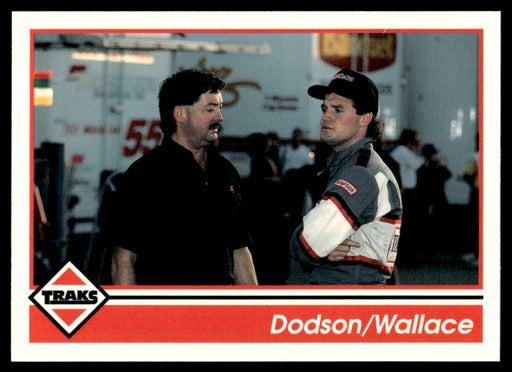 Dodson/Wallace 1992 Traks Base Front of Card