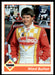 Ward Burton 1992 Traks Base Front of Card