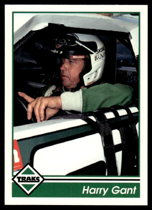 Harry Gant 1992 Traks Base Front of Card