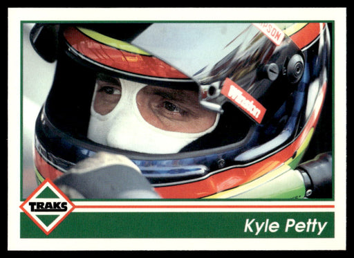 Kyle Petty 1992 Traks Base Front of Card