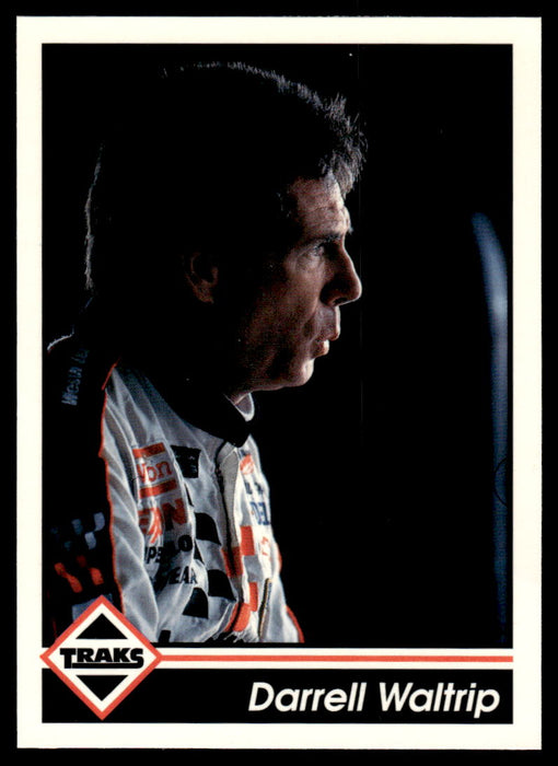 Darrell Waltrip 1992 Traks Base Front of Card