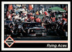 Flying Aces 1992 Traks Base Front of Card