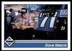 Dave Marcis 1992 Traks Base Front of Card