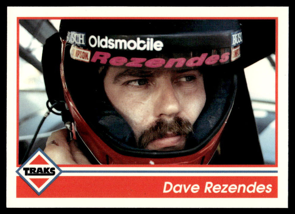 Dave Rezendes 1992 Traks Base Front of Card