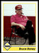 Bruce Roney 1992 Traks Base Front of Card