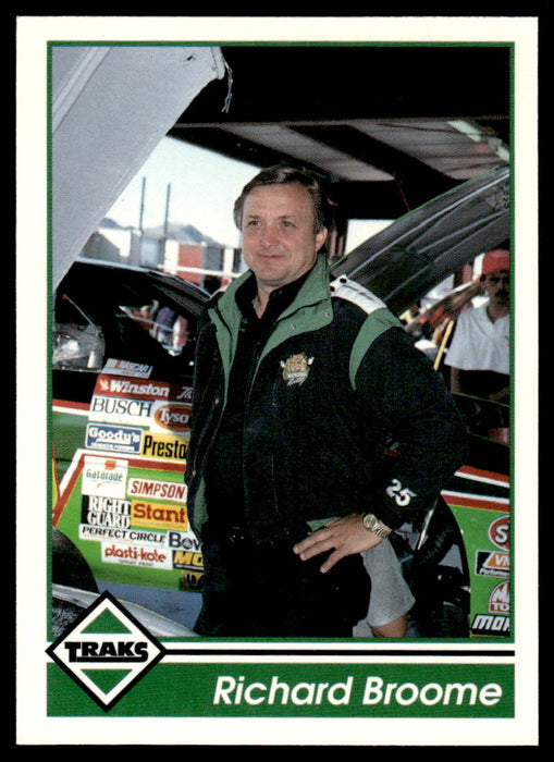 Richard Broome 1992 Traks Base Front of Card