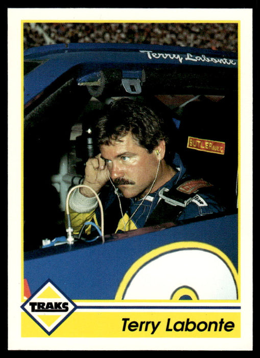 Terry Labonte 1992 Traks Base Front of Card