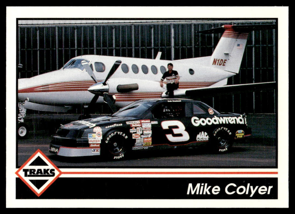 Mike Colyer 1992 Traks Base Front of Card