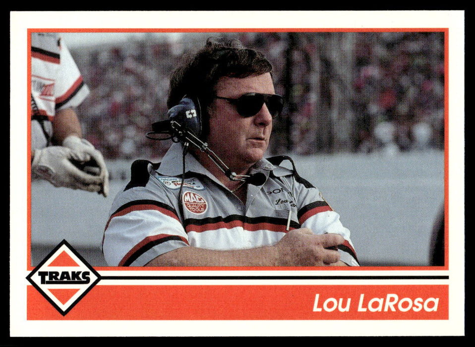 Lou LaRosa 1992 Traks Base Front of Card