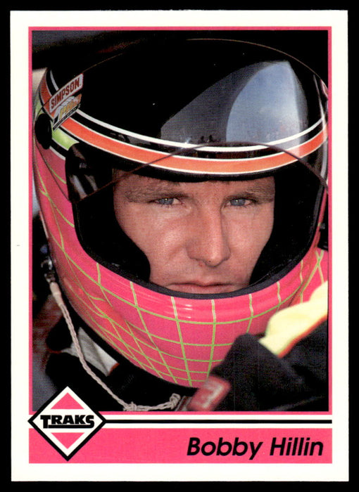 Bobby Hillin 1992 Traks Base Front of Card