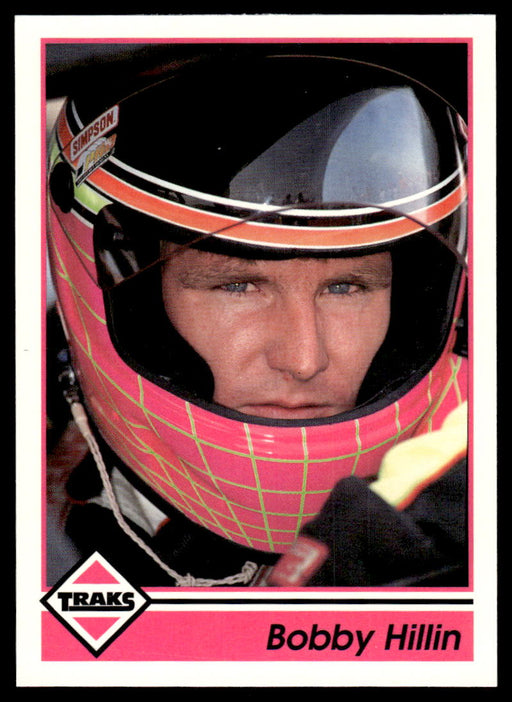 Bobby Hillin 1992 Traks Base Front of Card