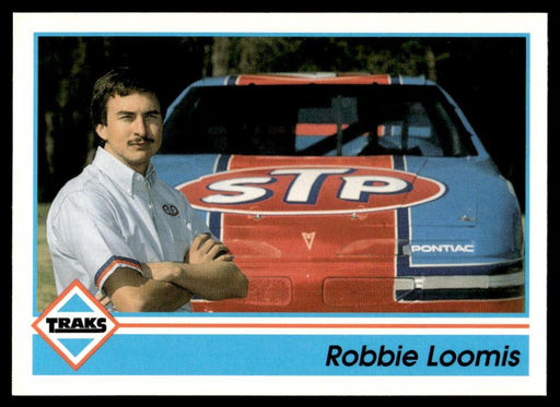 Robbie Loomis 1992 Traks Base Front of Card