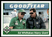 Ed Whitaker/Harry Gant 1992 Traks Base Front of Card