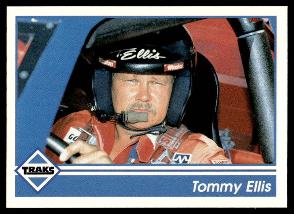 Tommy Ellis 1992 Traks Base Front of Card