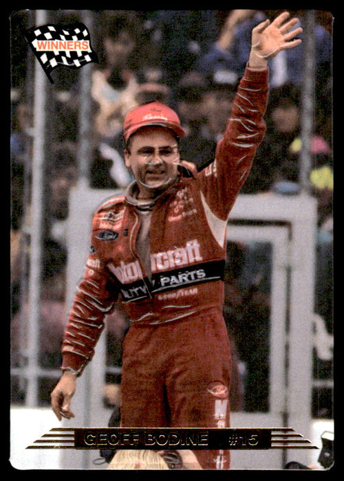 Geoff Bodine 1993 Action Packed Base Front of Card
