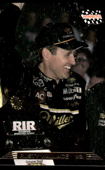 Rusty Wallace 1993 Action Packed Base Front of Card