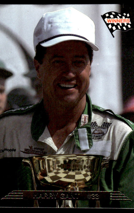 Harry Gant 1993 Action Packed Base Front of Card