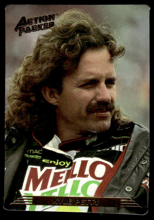 Kyle Petty 1993 Action Packed Base Front of Card