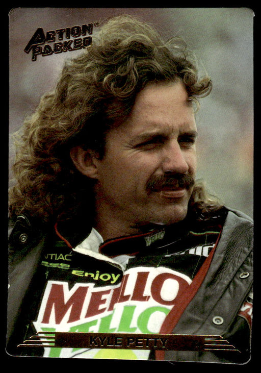 Kyle Petty 1993 Action Packed Base Front of Card
