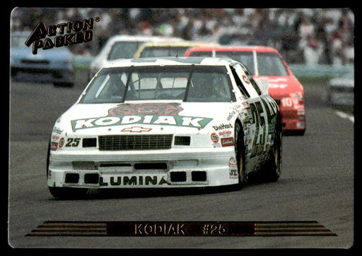 Ken Schrader 1993 Action Packed Base Front of Card