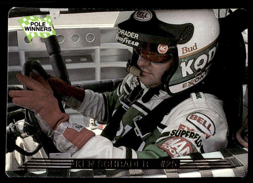 Ken Schrader 1993 Action Packed Base Front of Card