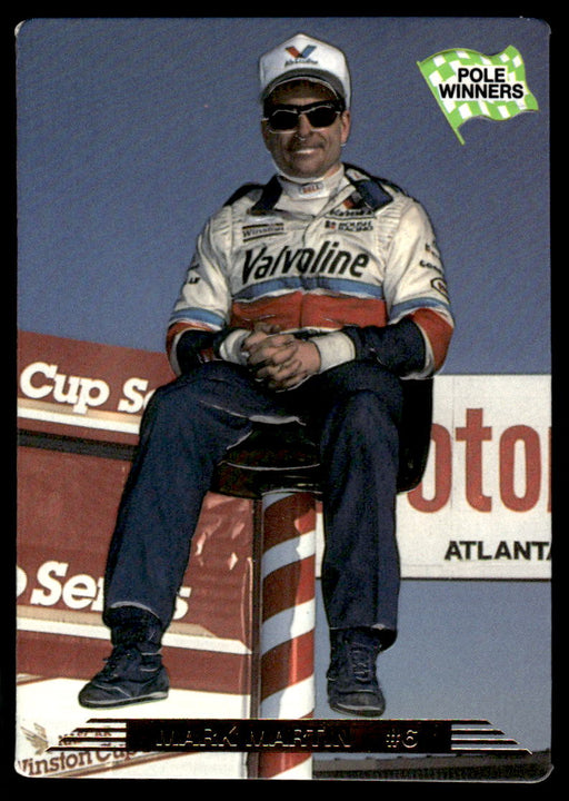 Mark Martin 1993 Action Packed Base Front of Card