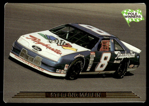 Sterling Marlin 1993 Action Packed Base Front of Card