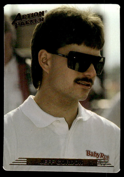 Jeff Gordon 1993 Action Packed Base Front of Card