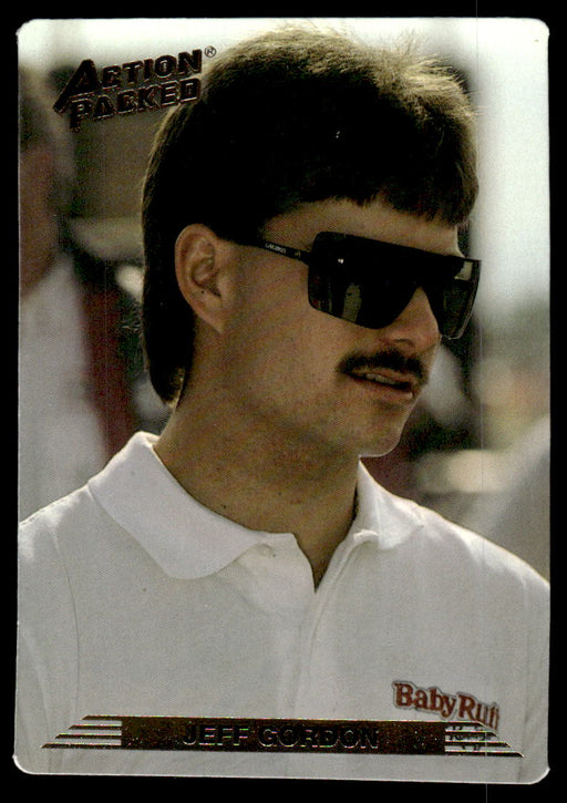 Jeff Gordon 1993 Action Packed Base Front of Card
