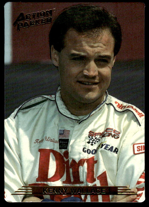 Kenny Wallace 1993 Action Packed Base Front of Card