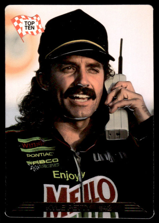 Kyle Petty 1993 Action Packed Base Front of Card