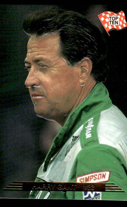 Harry Gant 1993 Action Packed Base Front of Card