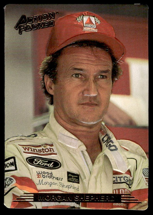 Morgan Shepherd 1993 Action Packed Base Front of Card