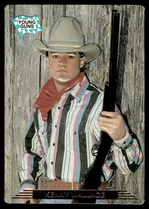 Kenny Wallace 1993 Action Packed Base Front of Card