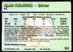 Alan Kulwicki 1993 Action Packed Base Back of Card