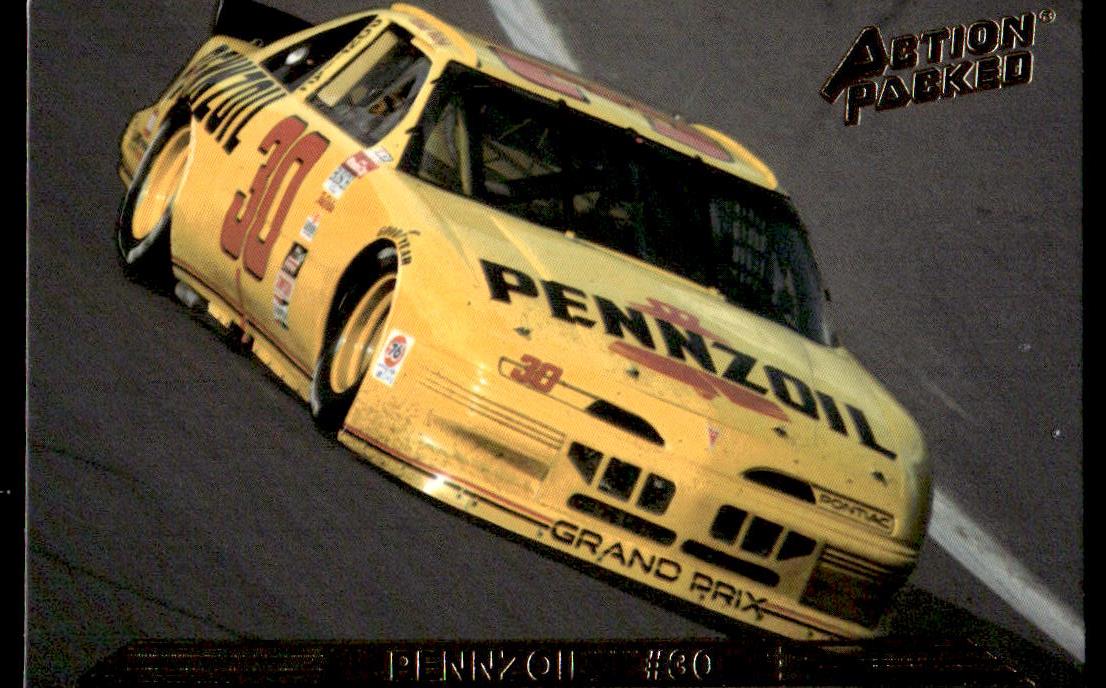 Michael Waltrip 1993 Action Packed Base Front of Card