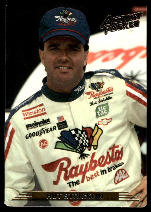 Hut Stricklin 1993 Action Packed Base Front of Card