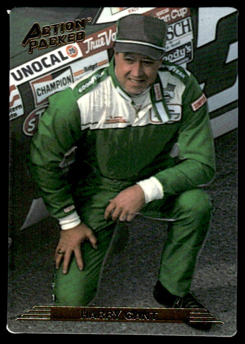Harry Gant 1993 Action Packed Base Front of Card