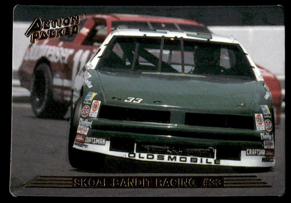 Harry Gant 1993 Action Packed Base Front of Card