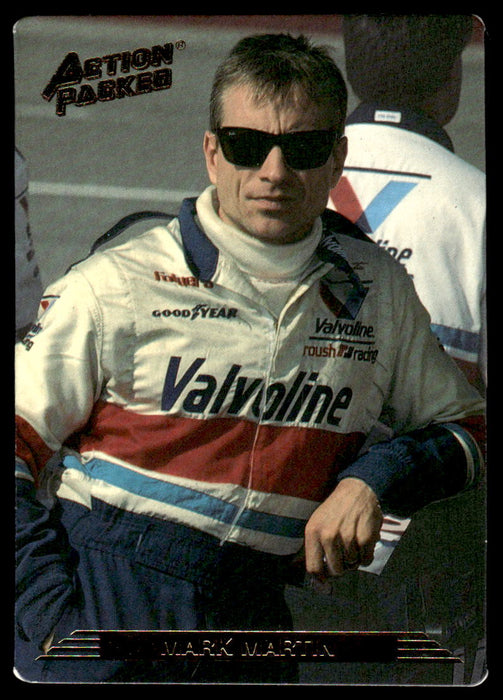 Mark Martin 1993 Action Packed Base Front of Card