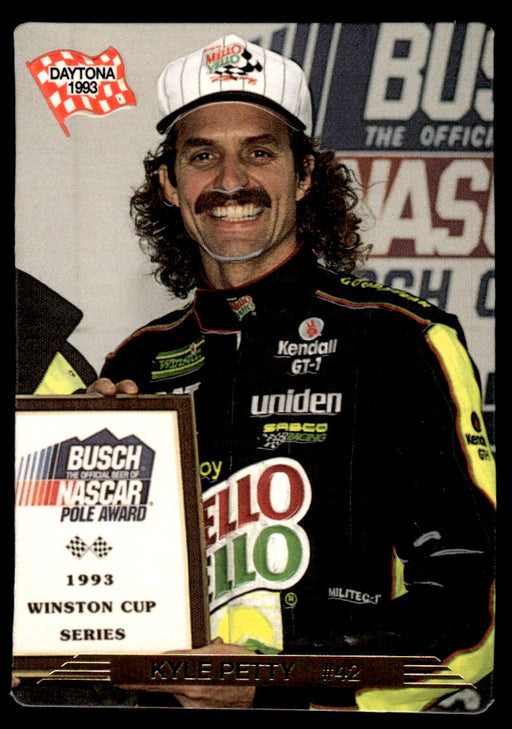 Kyle Petty 1993 Action Packed Base Front of Card