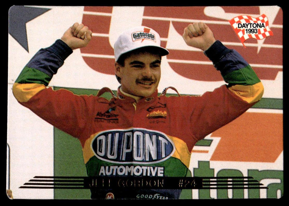 Jeff Gordon 1993 Action Packed Base Front of Card