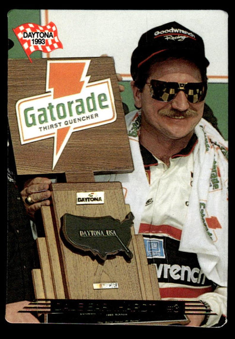 Dale Earnhardt 1993 Action Packed Base Front of Card