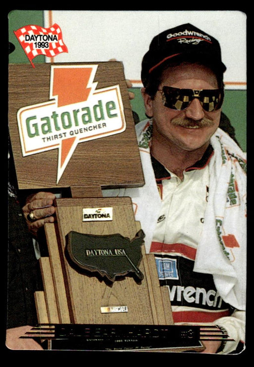 Dale Earnhardt 1993 Action Packed Base Front of Card