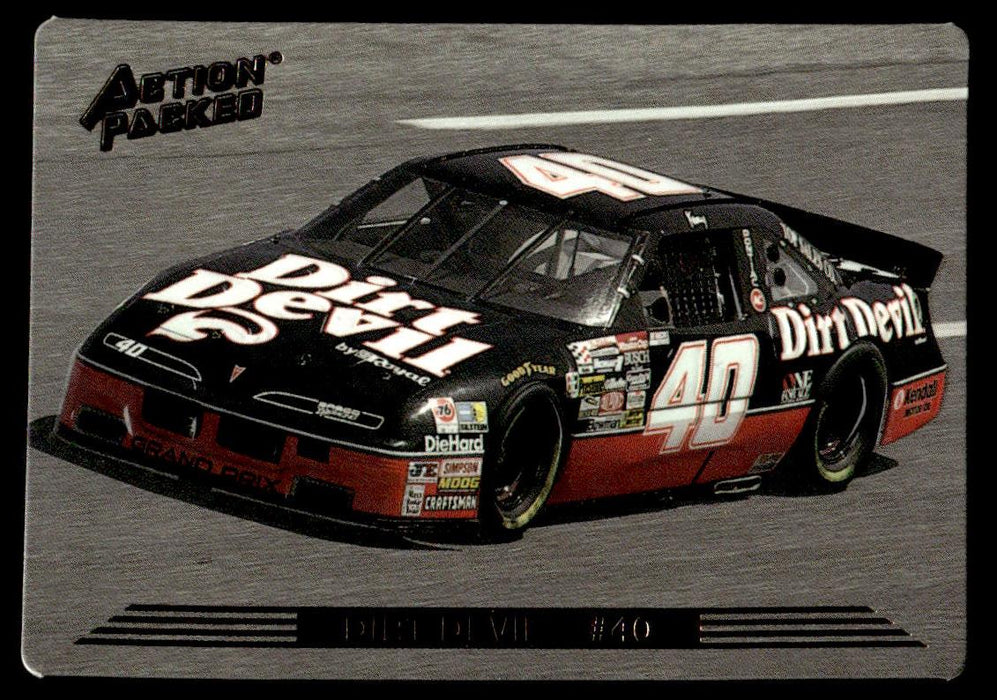 Kenny Wallace 1993 Action Packed Base Front of Card