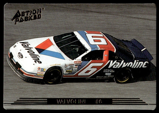 Mark Martin 1993 Action Packed Base Front of Card