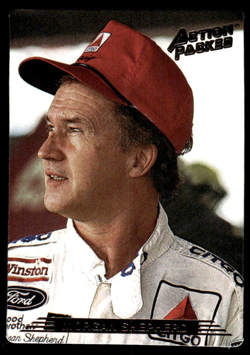 Morgan Shepherd 1993 Action Packed Base Front of Card