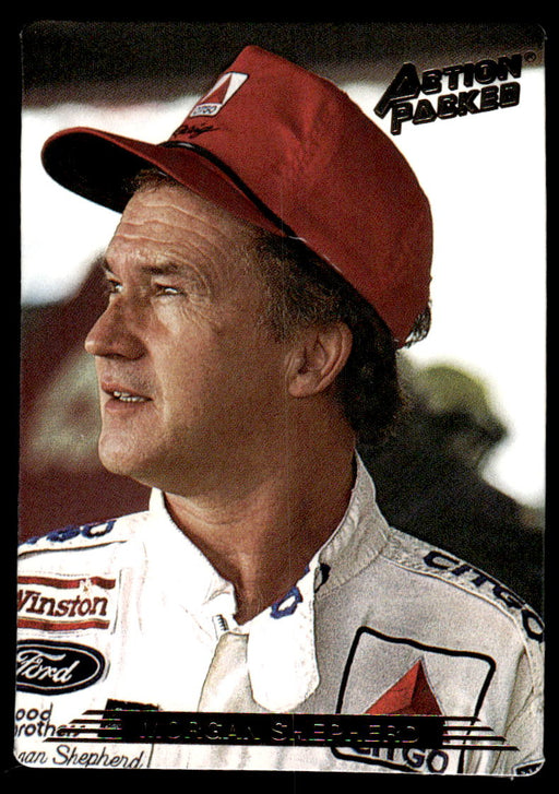Morgan Shepherd 1993 Action Packed Base Front of Card