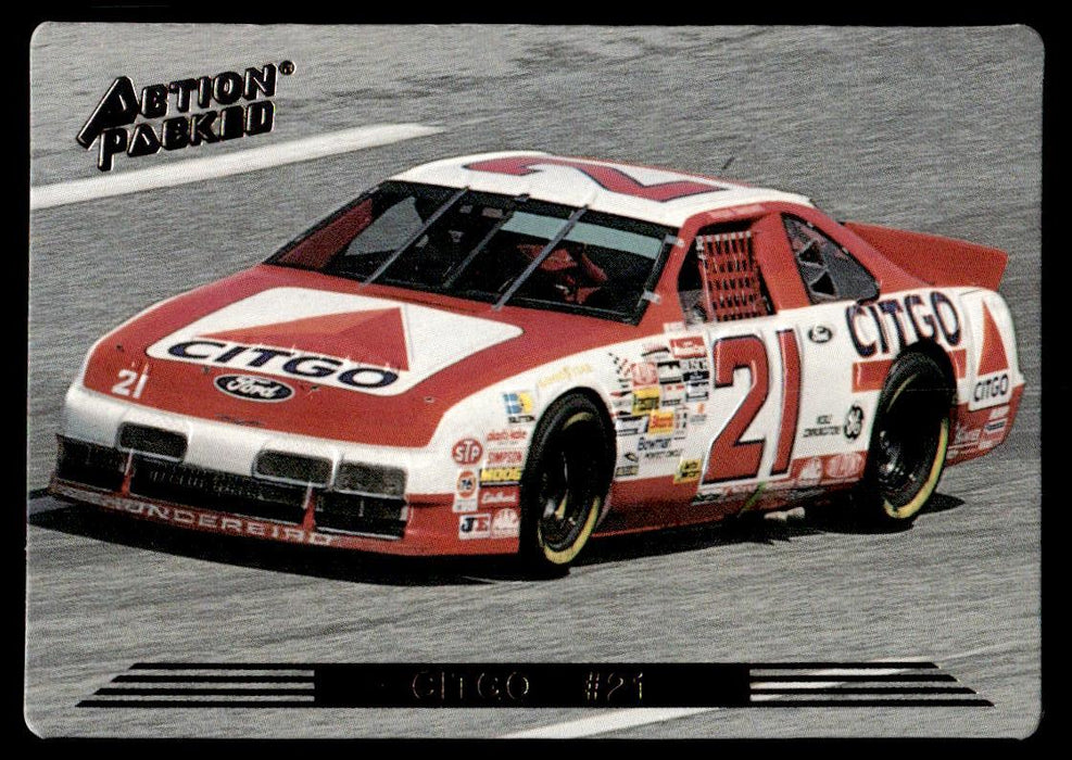 Morgan Shepherd 1993 Action Packed Base Front of Card