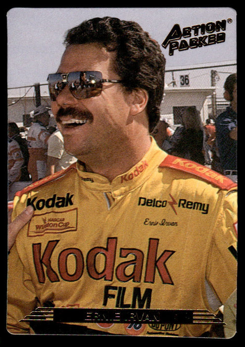 Ernie Irvan 1993 Action Packed Base Front of Card